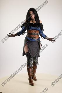 Moira Cosplay Yennefer Magic Standing Pose 